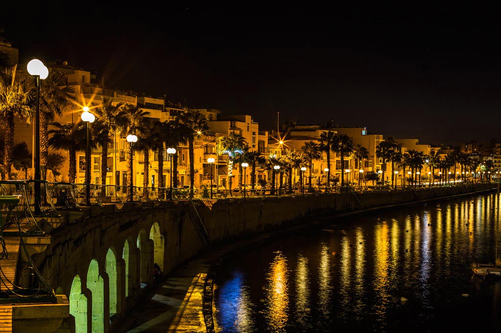 Marsaskala at night