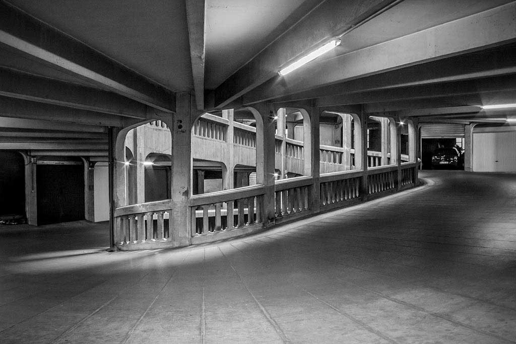 Garage elicoidale