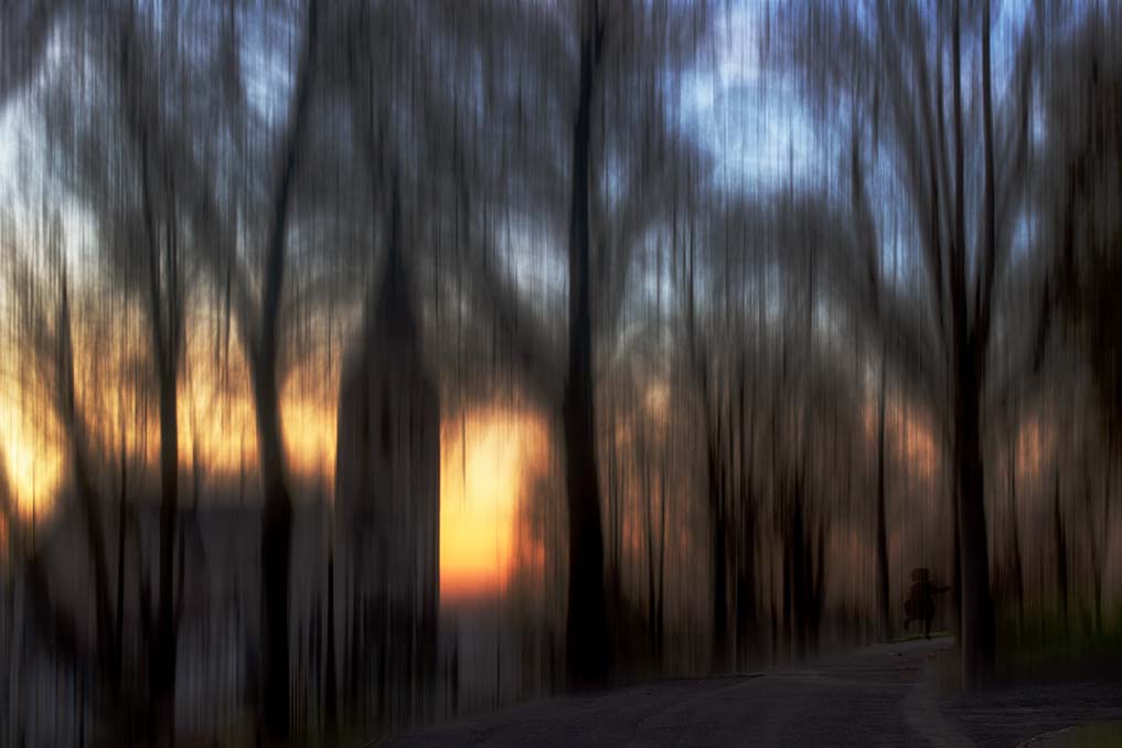 Coucher de soleil sur St Ausone